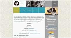 Desktop Screenshot of notdogge.de